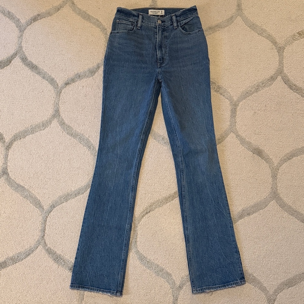 Abercrombie 70s vintage flare ultra high rise